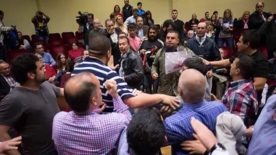 Aníbal se solidarizó con Solá: "No se pueden admitir actos de violencia de estas características" Aníbal se solidarizó con Solá: "No se pueden admitir actos de violencia de estas características"