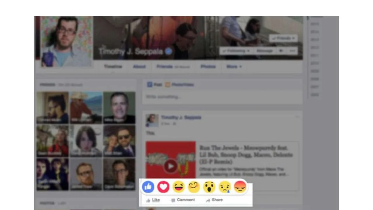 Así es el botón "No me gusta" de Facebook