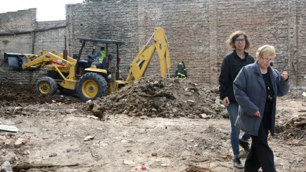 Encontraron restos óseos donde realizan la búsqueda de Miguel Bru