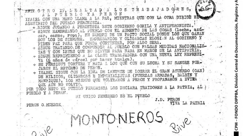 Día de la Lealtad: informes de inteligencia revelan cómo espiaban al peronismo cuando estaba proscripto