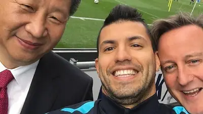 ¿Qué dirán los kelpers? El encuentro del Kun Agüero con David Cameron ¿Qué dirán los kelpers? El encuentro del Kun Agüero con David Cameron