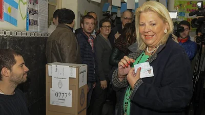 Carrió: "La virgen no nos va a fallar" Carrió: "La virgen no nos va a fallar"
