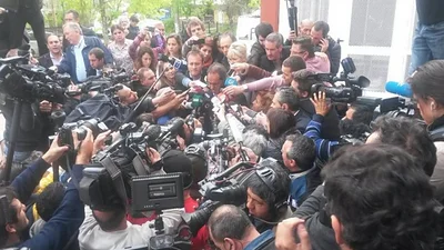 Votó Daniel Scioli y envió un mensaje de "garra" y "tranquilidad" a los electores Votó Daniel Scioli y envió un mensaje de "garra" y "tranquilidad" a los electores