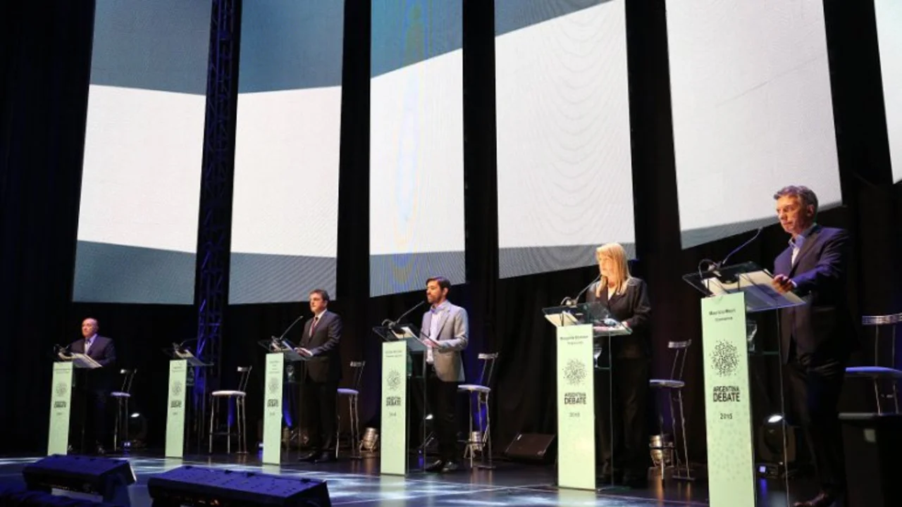 Argentina debate: el gran duelo Scioli vs Macri será el 15 de noviembre