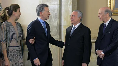 Se esperan dos marchas en repudio de la visita de Temer Se esperan dos marchas en repudio de la visita de Temer