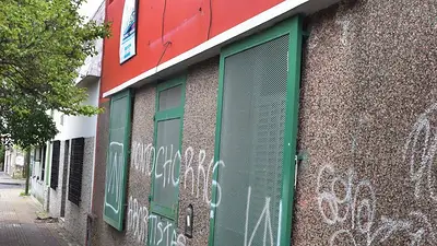Un grupo neonazi atacó a un local de Nuevo Encuentro Un grupo neonazi atacó a un local de Nuevo Encuentro