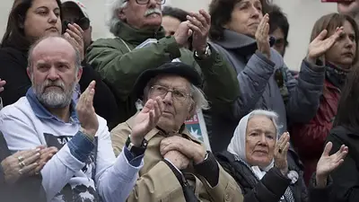 La tapa macartista de Clarín sobre la marcha por Maldonado La tapa macartista de Clarín sobre la marcha por Maldonado