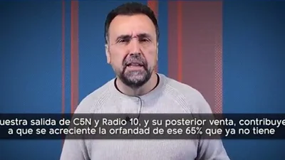 El primer video de Navarro tras la censura fue visto por más de 1 millón de personas El primer video de Navarro tras la censura fue visto por más de 1 millón de personas