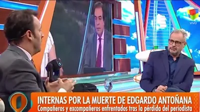 Rial y Pallares revelaron la feroz interna en TN por la muerte de Antoñana Rial y Pallares revelaron la feroz interna en TN por la muerte de Antoñana