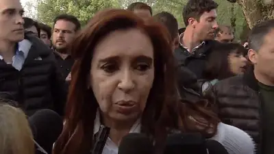 Cristina Kirchner vuelve a dar una conferencia de prensa Cristina Kirchner vuelve a dar una conferencia de prensa