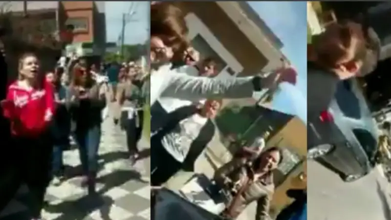 "Que se vaya, que se vaya", así echaron a Bullrich en Luis Guillón