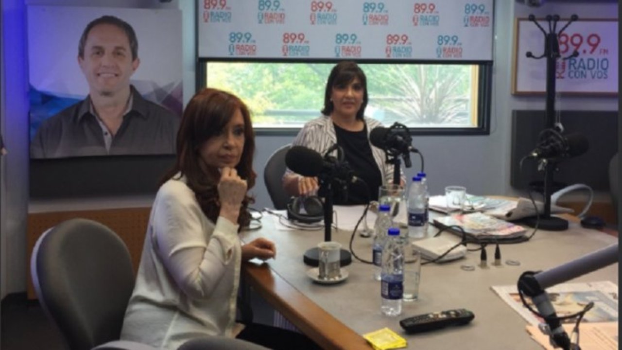 Mirá en vivo la entrevista de Cristina con la Negra Vernaci