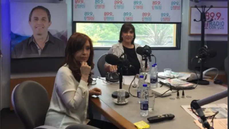 Mirá en vivo la entrevista de Cristina con la Negra Vernaci