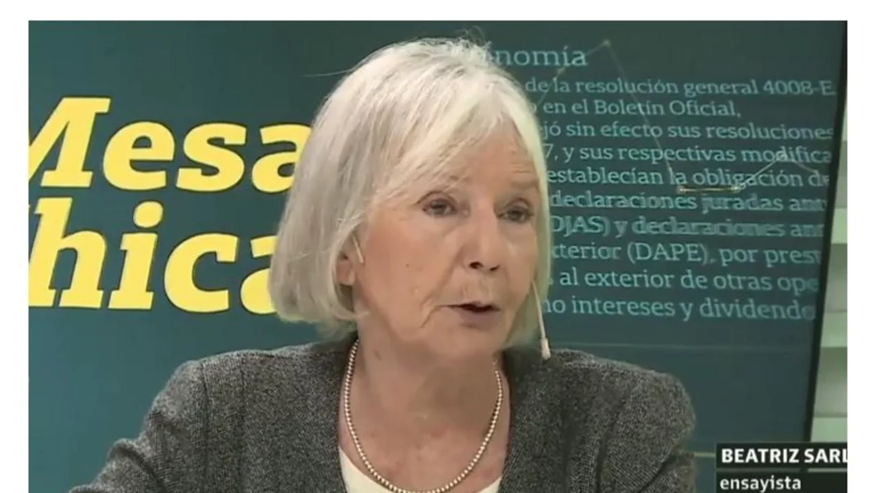 Beatriz Sarlo reveló a quién votará en las elecciones de octubre