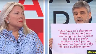 Filmus le recordó a Carrió lo que decía de Macri y vivió un incómodo momento en vivo Filmus le recordó a Carrió lo que decía de Macri y vivió un incómodo momento en vivo