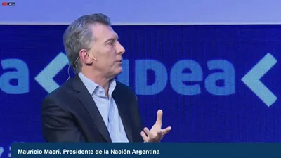 Macri reveló ante empresarios en IDEA quiénes integran el "Círculo Rojo" Macri reveló ante empresarios en IDEA quiénes integran el "Círculo Rojo"