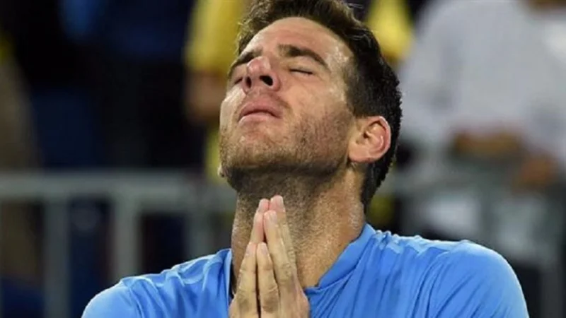 VIDEO: La furiosa pelea de Del Potro en medio del partido con Federer