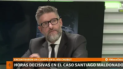 El furioso descargo de Novaresio tras el hallazgo del cuerpo en río Chubut El furioso descargo de Novaresio tras el hallazgo del cuerpo en río Chubut