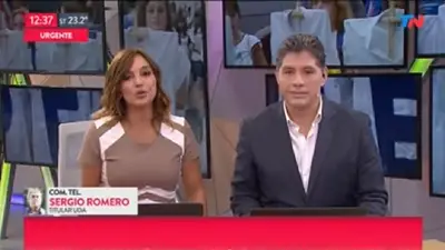 El mal momento de Guillermo Lobo en TN por el caso Maldonado El mal momento de Guillermo Lobo en TN por el caso Maldonado