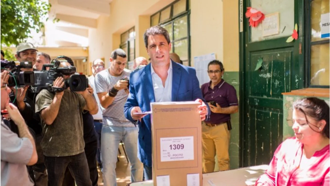 Votó Sergio Uñac: "Estamos fortaleciendo la democracia"