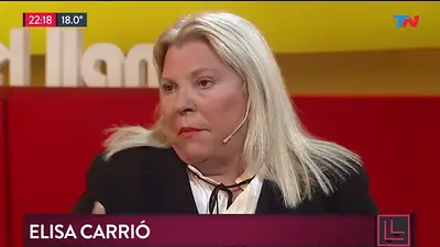 Carrió sobre Maldonado: "Construyeron un desaparecido" Carrió sobre Maldonado: "Construyeron un desaparecido"