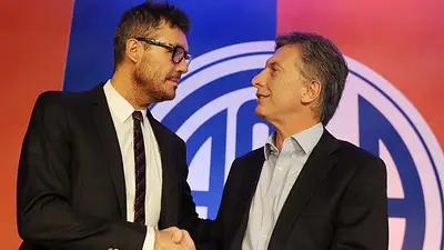 Tinelli se burló de Cristina y festejó la victoria de Cambiemos en las elecciones Tinelli se burló de Cristina y festejó la victoria de Cambiemos en las elecciones