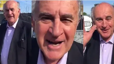 El tenso encuentro entre Ninci y Parrilli en medio de la declaración de Cristina El tenso encuentro entre Ninci y Parrilli en medio de la declaración de Cristina