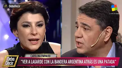Carolina Papaleo y Facundo Moyano ubicaron a Jorge Macri por la deuda con el FMI Carolina Papaleo y Facundo Moyano ubicaron a Jorge Macri por la deuda con el FMI