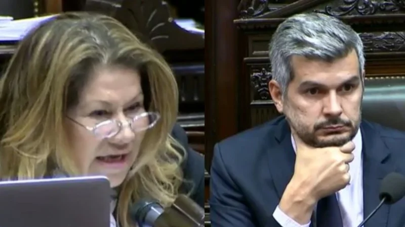 En plena sesión, Camaño le mostró a Peña un informe sobre trolls