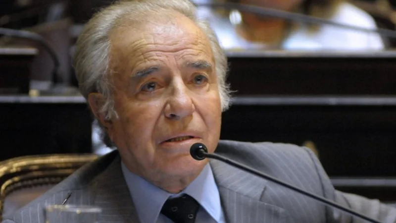 Absolvieron a Carlos Menem en la causa por venta ilegal de armas