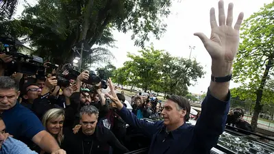 Elecciones Brasil: Ganó Bolsonaro con más del 46% de los votos y hay segunda vuelta Elecciones Brasil: Ganó Bolsonaro con más del 46% de los votos y hay segunda vuelta