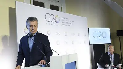 G20: Cambiemos destina más de $ 1.000 millones para su organización G20: Cambiemos destina más de $ 1.000 millones para su organización