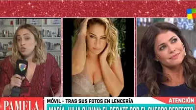 Oliván cruzó duramente a Pamela David al aire: "De qué te reís, Pamela" Oliván cruzó duramente a Pamela David al aire: "De qué te reís, Pamela"