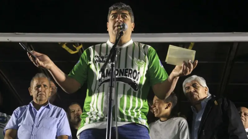 Volvió Pablo Moyano al país y denunció "un ataque mediático y judicial"
