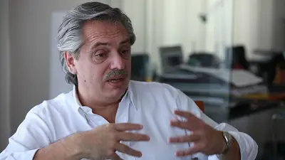 Alberto Fernández: "No le pido a Massa que sea amigo de Cristina, sino que compitan en un espacio común" Alberto Fernández: "No le pido a Massa que sea amigo de Cristina, sino que compitan en un espacio común"