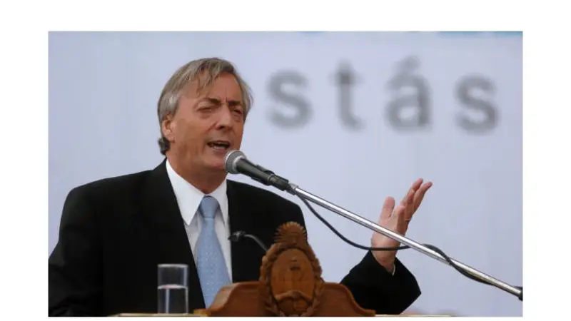 Reapareció Néstor Kirchner en el Congreso
