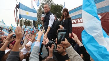 Macri pidió por un "octubre histórico" al pasar por Córdoba 
