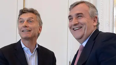Gerardo Morales y Mauricio Macri Gerardo Morales y Mauricio Macri