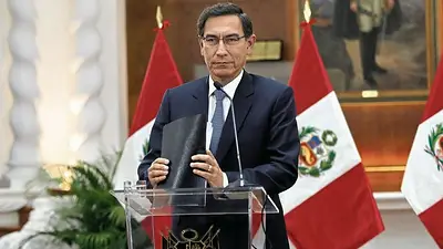 Perú: el Congreso destituyó a Martín Vizcarra por "incapacidad moral" Perú: el Congreso destituyó a Martín Vizcarra por "incapacidad moral"