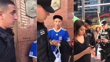 Donda enfrentó a policías que realizaban un "control poblacional"