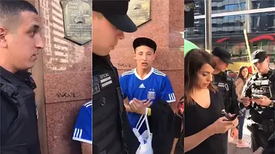 Victoria Donda enfrentó a policías que detuvieron a un joven que vendía en la calle Victoria Donda enfrentó a policías que detuvieron a un joven que vendía en la calle