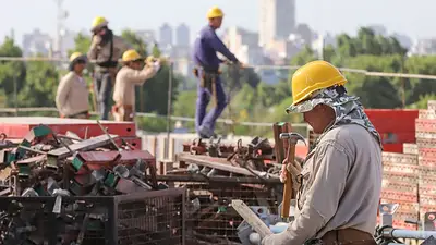 Indec: la construcción creció y rompió una racha negativa que arrastraba desde el macrismo Indec: la construcción creció y rompió una racha negativa que arrastraba desde el macrismo