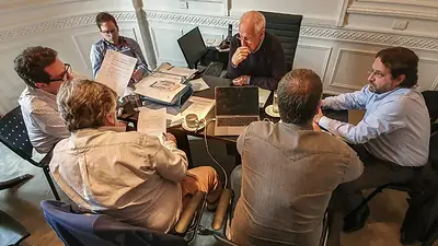 Elecciones 2019: Roberto Lavagna se prepara junto a su equipo para el debate presidencial Elecciones 2019: Roberto Lavagna se prepara junto a su equipo para el debate presidencial