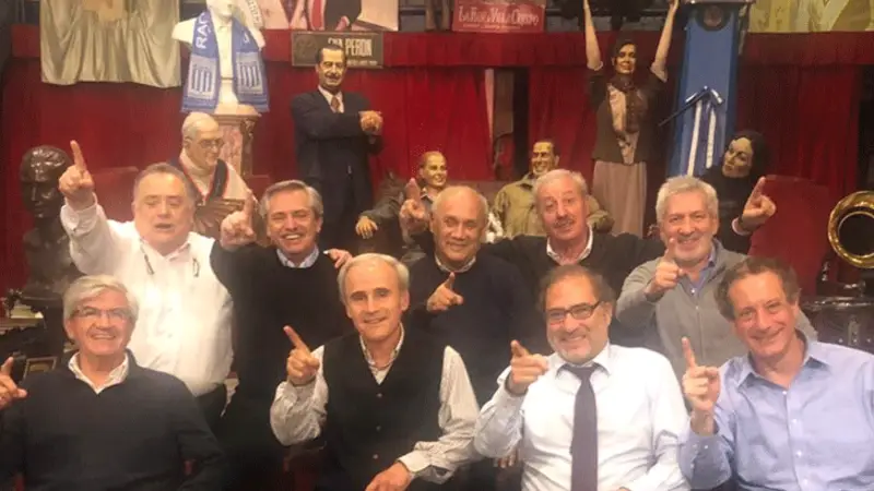 El chiste de Alberto Fernández y sus amigos dedicado a Mauricio Macri