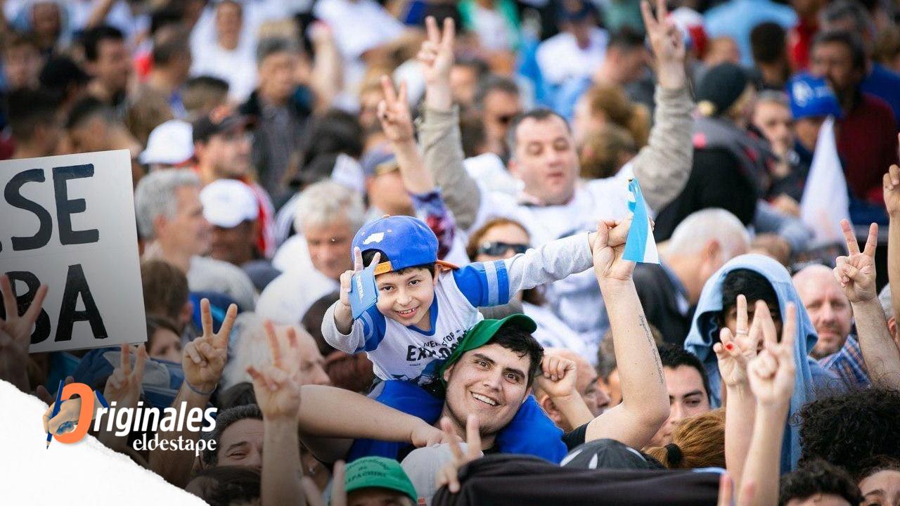 Los jóvenes, la política y el peronismo, marcha peronista con juventud