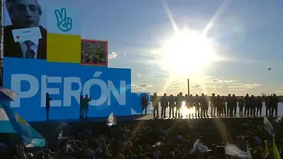 Día de la Lealtad: el emocionante momento en el que se entonó la marcha peronista Día de la Lealtad: el emocionante momento en el que se entonó la marcha peronista