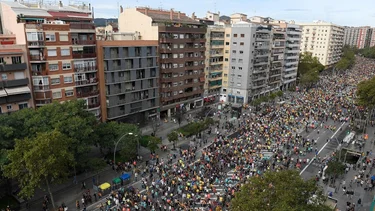 Disturbios en Barcelona dejan heridos y detenidos