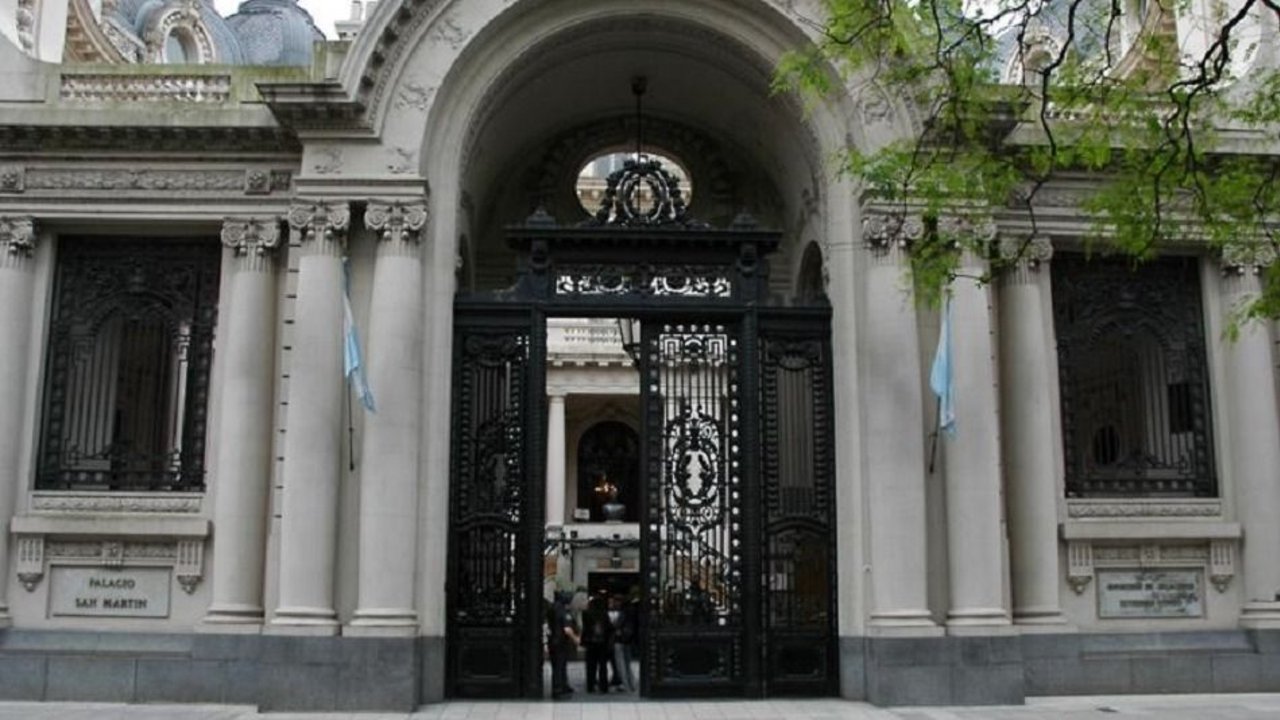 Cancillería de Argentina, palacio San Martín
