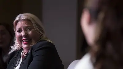 Incendiaria: Elisa Carrió salió a decir que Macri ganó la elección Incendiaria: Elisa Carrió salió a decir que Macri ganó la elección