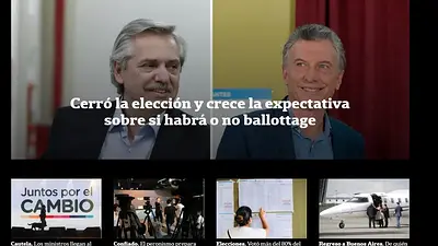Insólito: La Nación puso en duda el triunfo de Alberto Fernández Insólito: La Nación puso en duda el triunfo de Alberto Fernández